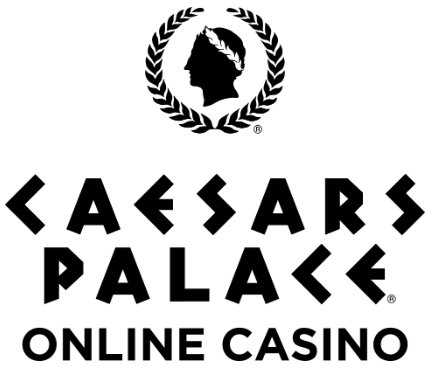 The logo of Caesars Palace Casino New Jersey